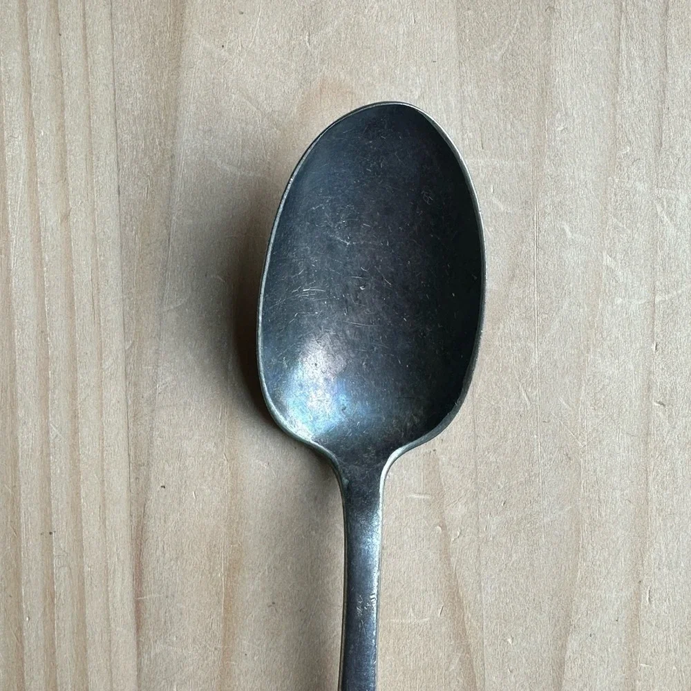 Vintage Signed Curtis Hotel Spoon 5.9 Inch 1847 Rogers‎ Brothers Silver Plate